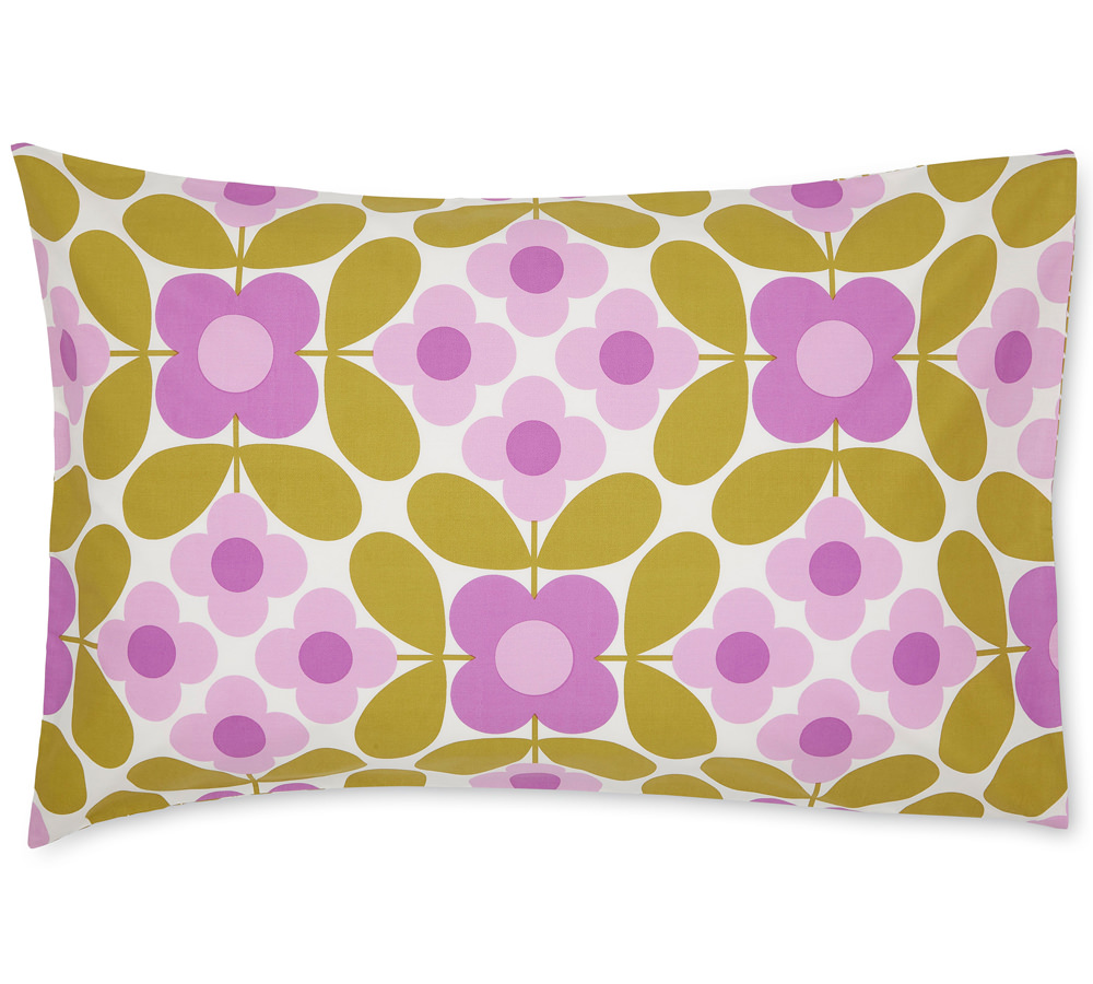 Flower Tile Pillowcase Pair